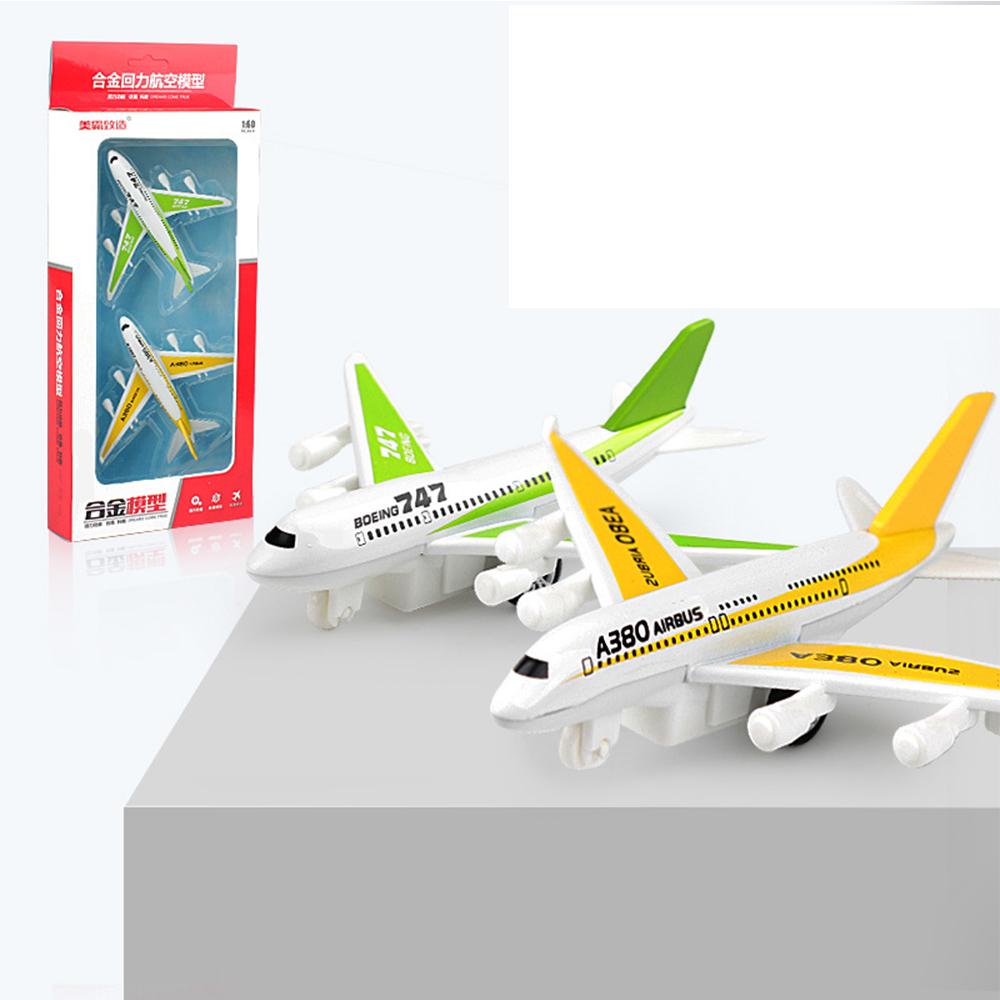 1/60 модель самолета, Boeing A380 747-2, авиационные рождественские украшения, прочный самолет, устойчивая к падению игрушка для комнаты коллекционера