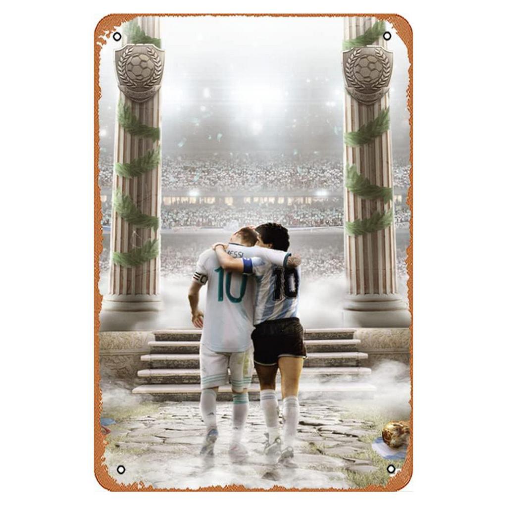 Металлическая жестяная табличка Аргентина Буэнос-Айрес Настенное украшение Пластина Винтажный плакат Железная картина для мужской берлоги Домашнее кафе Садовый клуб Бар