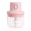 Electric Garlic Grinder Mini Multipurpose Anti Slip Portable Food Processor for Complementary Food