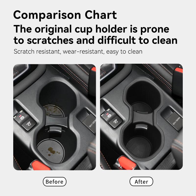 Suitable for 25 Forester Forester left and right rudder central control water cup car storage box storage box beverage rack