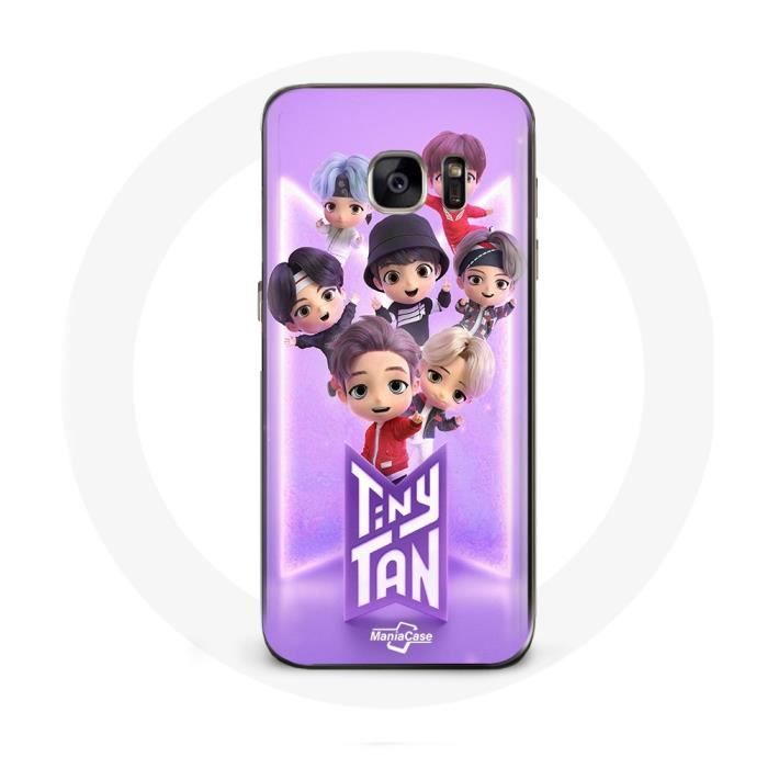 Чехол для Samsung Galaxy S6 BTS TinyTAN Анимация Постер RM Jin Suga J-Hope Jimin Jungkook И V