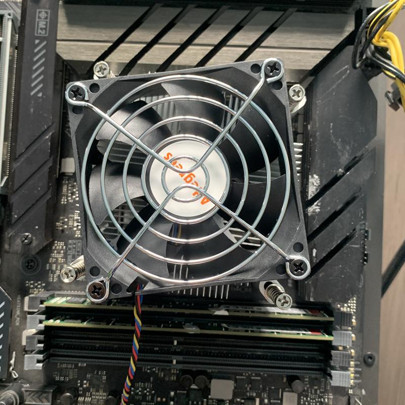 Эффективный воздушный кулер для процессора 4PIN PWM Башенный PC Процессор 80MM Охлаждающий вентилятор для Intel LGA 2011 X99 X79 E5 2011-3 Ventilador