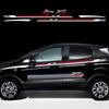 Car Sticker For Ford Ecosport Door Side Decals Kit Car Wrapping Vinyl Film Auto Waterproof PVC Sticker Car Accessories Exterior