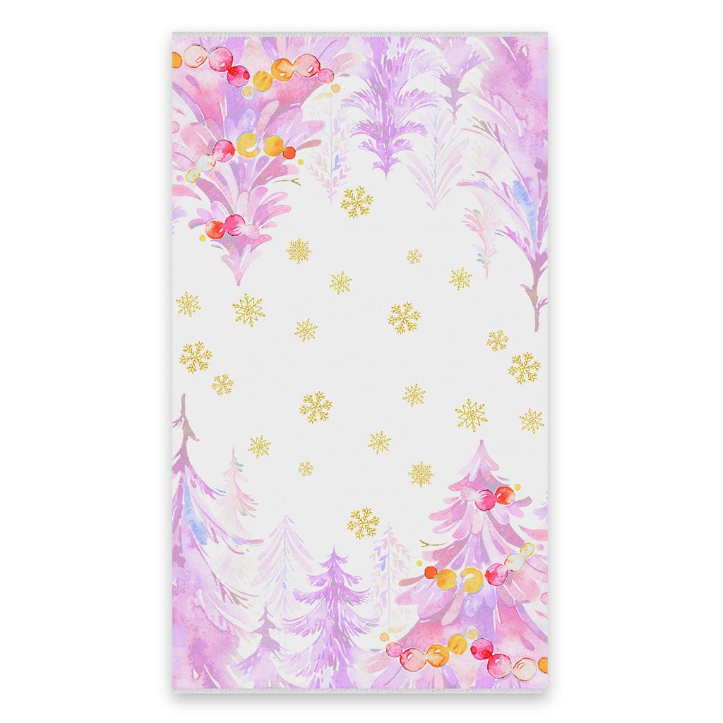 Cross-border New Product Hot-selling Models, Christmas Day Printed Towels, Kitchen Water-absorbing Small Towels, Hand Towels, To Customize