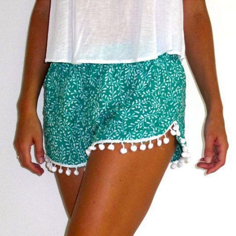 Новые женские сексуальные короткие шорты Летние повседневные шорты с высокой талией Короткие пляжные D16 Изготовлены из удобного материала спандекс для ношения в течение всего дня