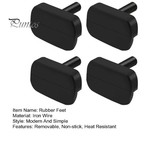 4/8 шт., силиконовые резиновые ножки для фритюрницы Gourmia GAF856 GAF566, термостойкая пищевая защита от царапин, резиновый бампер, сменные аксессуары для фритюрницы