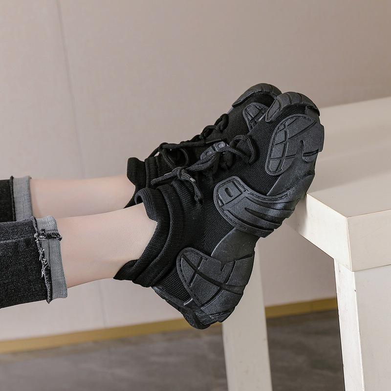 Обувь женская весенняя универсальная уродливая милая дофаминовая женская обувь обувь осьминог кокосовая обувь летающая тканая повседневная обувь платформа папины кроссовки