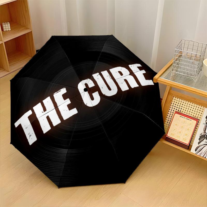Принт 8 The Cure?Автоматический зонт с ребрами, ветрозащитный, легкий, складной, для путешествий на открытом воздухе