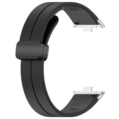Силиконовый браслет для часов Redmi Watch 4, магнитный складной браслет с пряжкой для Xiaomi Band 8 Pro SmartWatch Band