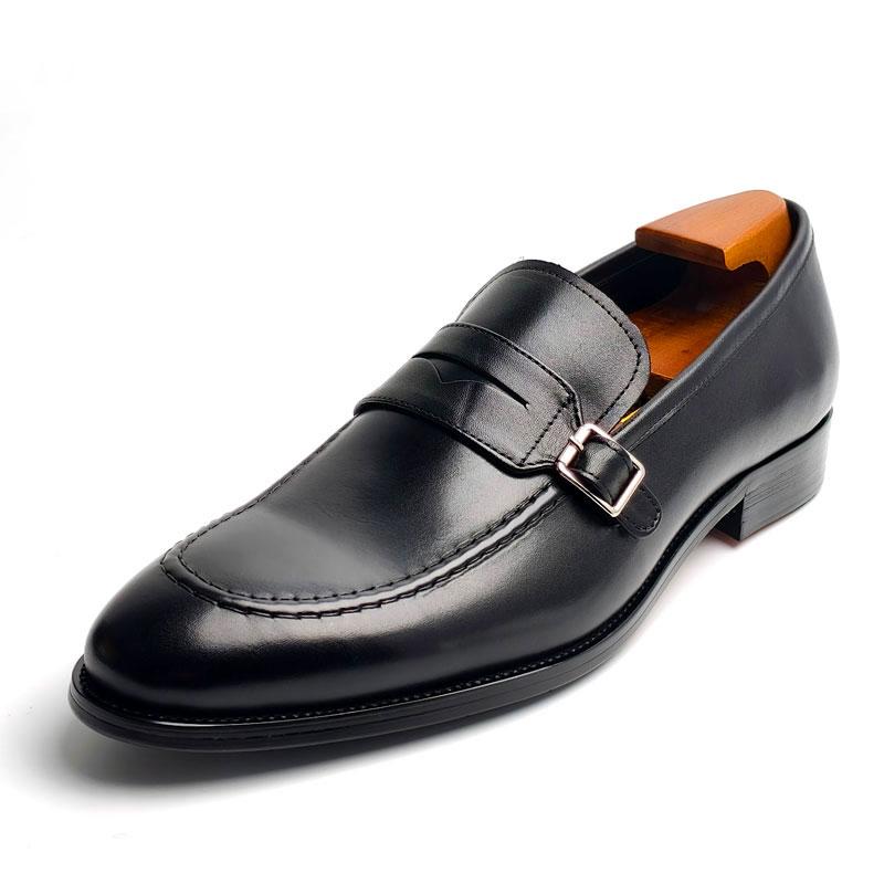 Мода Новая Офисная Мужская Повседневная Обувь Коровья Кожа Высокое Качество Туфли Элегантная Повседневная Уличная Носка Модные Изысканные Туфли Мужские