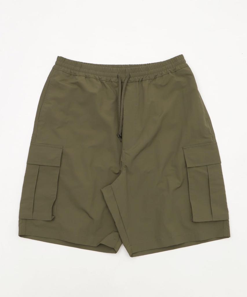 WEGO Нейлоновые Легкие Мешковатые Шорты Карго Половина Оливковые Мужские, Брюки,