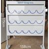 20-Position Galvanized Safety Helmet Storage Rack