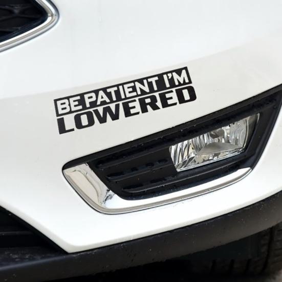 Будьте терпеливы, я опустил стикер Slammed Stance Drift, опустил забавную автомобильную наклейку