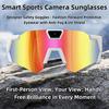 4K POV Glasses Smart Baseball Sunglasses with Camera Photos Audios Videos Recording Lightweight Men Women Camera Wearable Eyewear
