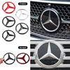 ABS Auto Front Grille Star Emblem Logo Cover Decorative Accessories For Mercedes Benz GLA GLK ML GLC GLE GLB GLS G C E A-Class