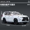 Большой 1:18 Внедорожник Lexus LX570 Металлический литой автомобиль Модель Транспортного средства Декоративные Модные Украшения для Подарка Другу на День Рождения