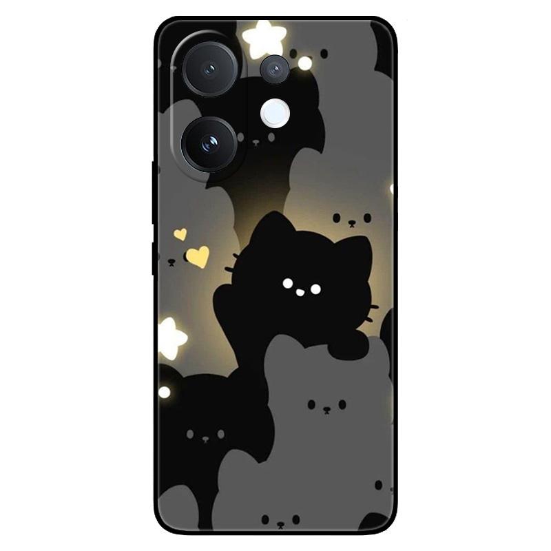 For Vivo V60 5G Soft Silicone Shell Protective Cover Cool Car Animal Cartoon Pattern Phone Case For vivo T4 Pro V60 V60E 5G Capa