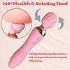 Powerful Silent Vibrator Magic Wand Sex Toys For Women Female AV Anal Vibrator Stick Clitoris Stimulator Dildo G-Spot Adult Toys