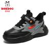 Babu Bean Classmate Boys Sneakers 2025 New Autumn Middle and Older Children's Leather Surface Waterproof Children's Shoes Casual Shoes