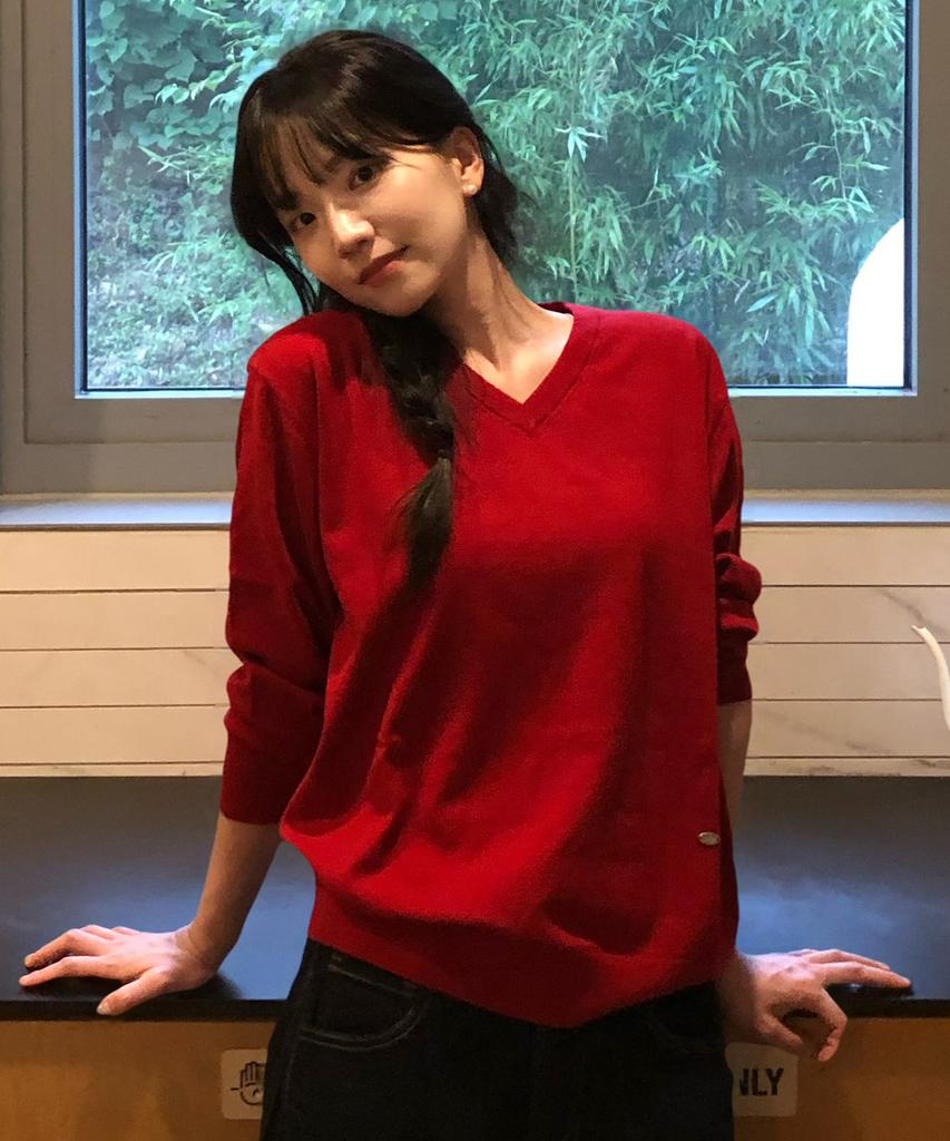 MIND BRIDGE WOMEN [On][W] Essential V-Neck Regular Fit Knit - 6 Colors