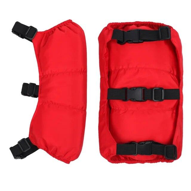 Motorcycle Legwarmers Kneecap Keep Warm Knee Pads Motorcycle Protection Suit for Skiing Cycing Outdoor Sports