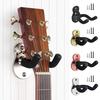 Guitar Wall Mount Hanger Heavy Duty Metal Guitar Holder Bass Ukulele Acoustic Classical Electric Guitar Stand Hook Guitar Accessories