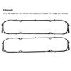 Valve Cover Gasket Kit,3/16in Rubber Valve Cover Gaskets Steel Core Fit for BB 361 383 400 426 440 Engine