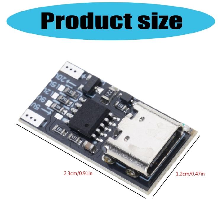 Портативный модуль переключения напряжений USB C PD Быстрая зарядка Поддерживает 4 регулируемых выхода Простая установка Для гаджетов