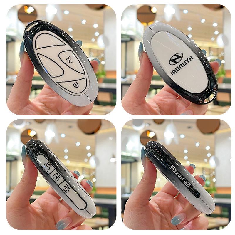 Чехол для ключа Hyundai Tucson L 2025: Полностью металлический корпус для новой модели 5-го поколения