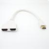 1080P HDMI-совместимый порт Male to 2 Female 1 In 2 Out Разветвитель Кабель Адаптер Конвертер