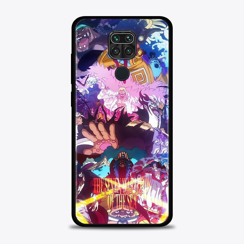 Чехол для телефона Xiaomi Redmi Note 11 8 10 pro Max 9T 9S 8T 8 7, чехол для Redmi 10 9 9C 9A One Piece Луффи Чоппер Зоро Нами Санджи