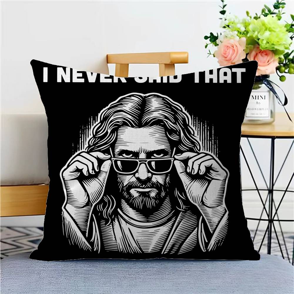 Jesus I Saw That pillow cover sofa cushion cover home room decoration children gift