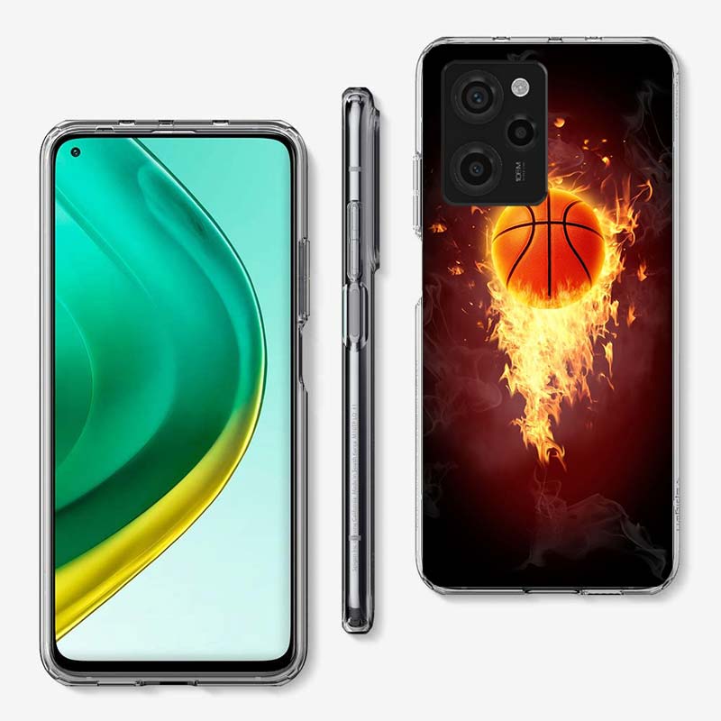 Чехол для телефона с рисунком баскетбола для Xiaomi Poco M8 M7 M6 M4 M3 X7 X6 X4 Pro F7 Ultra M5S Mi 14 14T 15 15T 12T 10T Pro 12S 12 11 Lite