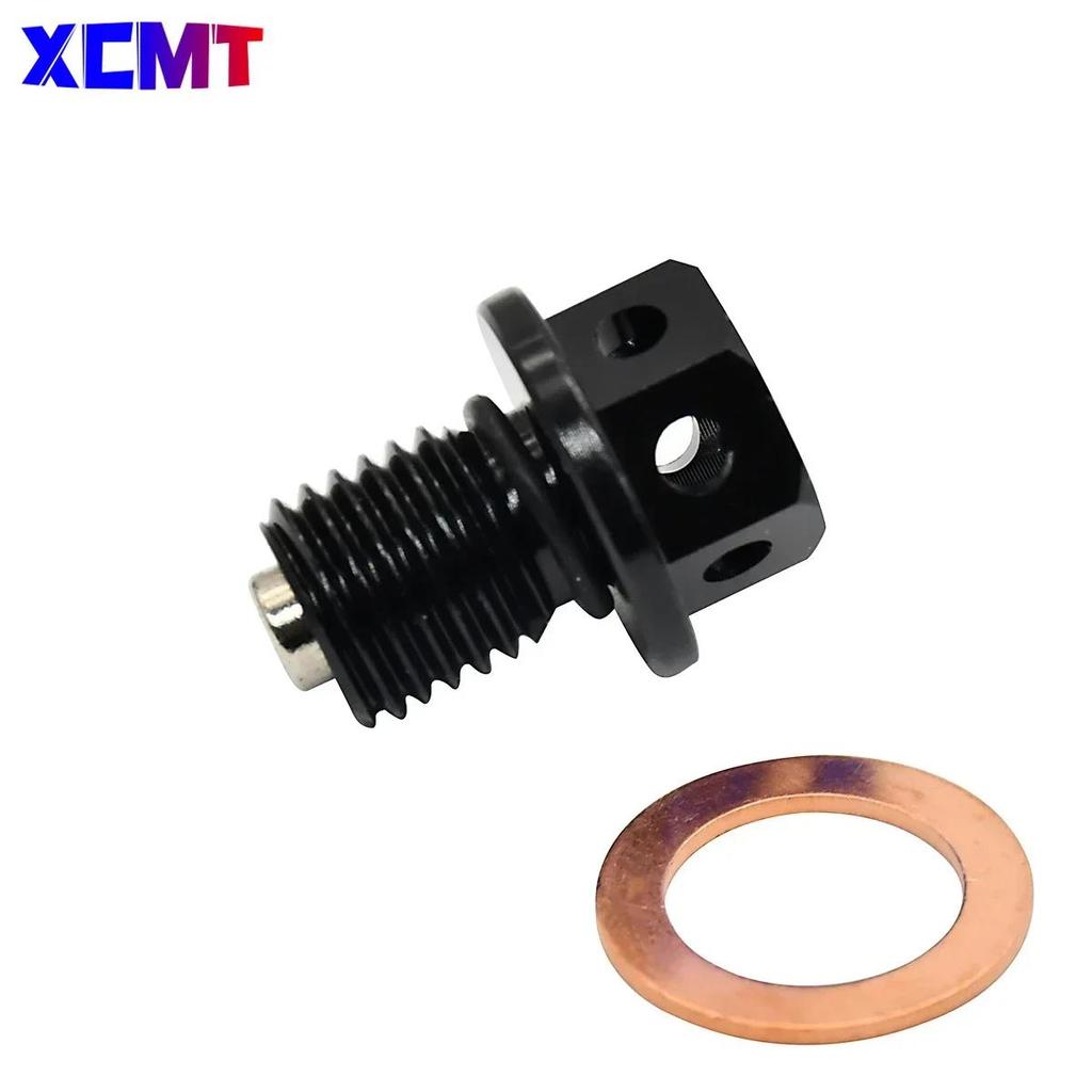 M12x1.5 Oil Drain Plug Bolt For Honda CBR 250RR 400RR 600RR 900RR 954RR 1000RR 125R 250R 300R 400R 500R CB RVT 1000R VFR Oil Drain Plugs 3