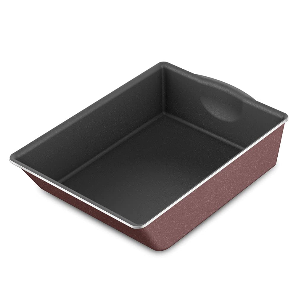 Iris Ohyama Tamagoyaki Frying Egg 15 Fire Removable Deep Diamond Deep Plus Oven Detachable Rose Madder Easy To Clean Pan, Pan, Cm, IH/Gas Compatible,