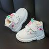 Модные детские зимние сапоги Zapatos NiñaKid Snow Boot Winter Boot Girl Princess shoe Soft Soled Walking Shoe Baby Ankle Boots Fashion Leather Boot Kid Shoe