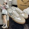 Large Size Autumn New Low-top Retro Student Silver Board Shoes Casual Versatile Sports