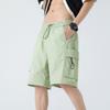 Outdoor Casual Workwear Shorts with Five Quarter Length Pants and Multiple Pockets Men's Shorts