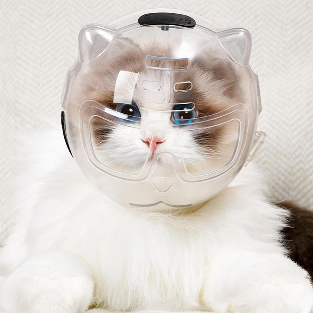 Намордник для кошек, против укусов, маска-шар, для купания в путешествиях