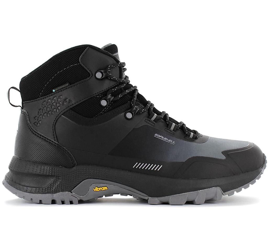 Hi-Tec Hahaji Mid Wp V Softshell - Waterproof - Men's Outdoor Boots Boots Black AVSAW20 Sneakers Sports Shoes ORIGINAL