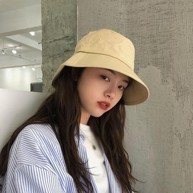 Шляпа-ведро Теплая рыбацкая шапка Зимняя шляпа Шляпа от солнца Сплошной цвет