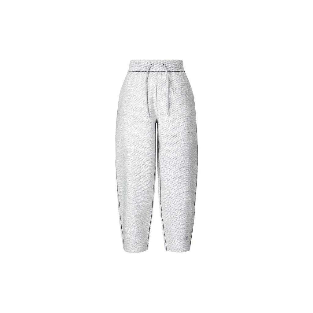 Nike Однотонные дышащие повседневные спортивные брюки с вышитыми буквами, женские плавки, светло-дымчато-серые DQ6682-084