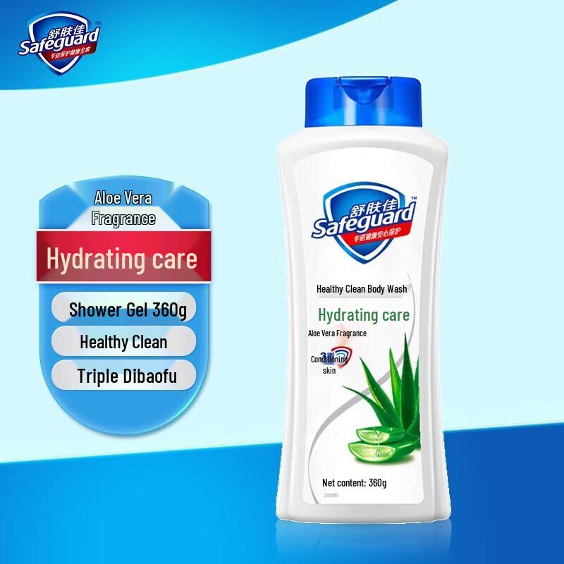 Гель для душа Safeguard с алоэ вера