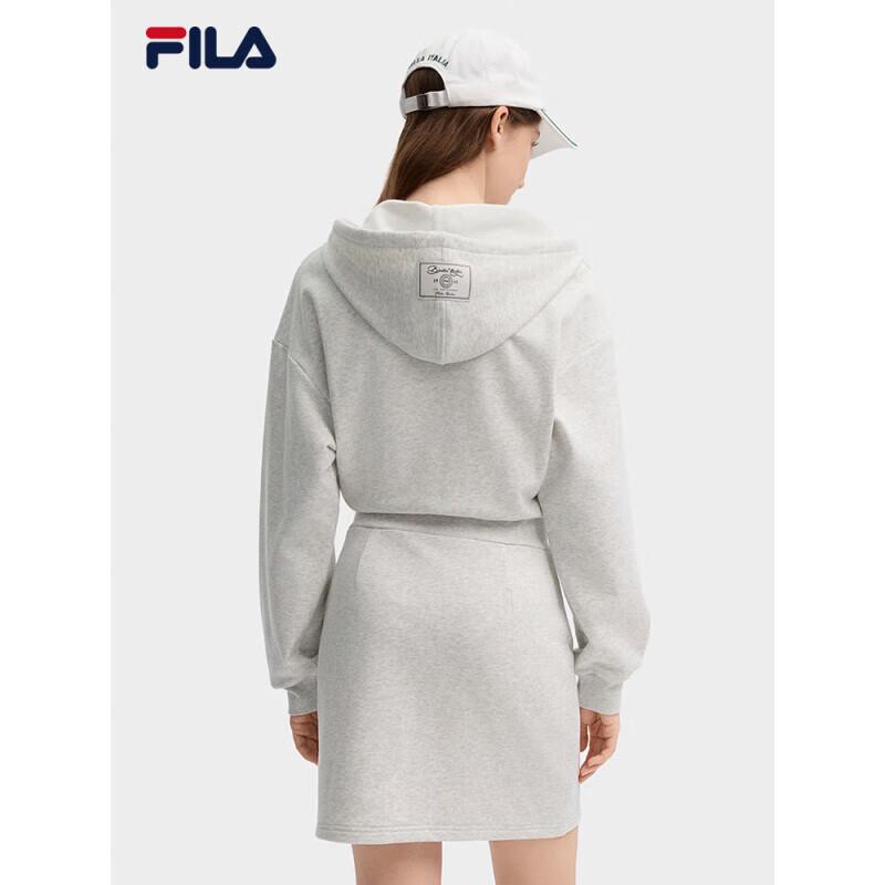 Fila Женское трикотажное платье-толстовка с капюшоном