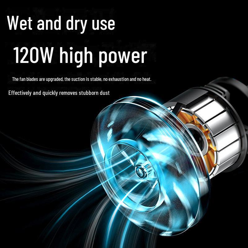 Беспроводной портативный автомобильный и настольный пылесос