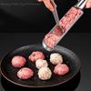 Meatball Scoop Maker Meatball Shape Ball Maker 304 Steel Mold Ball Stainless Tool Meatball Slider Shrimp Fish Croquette Mol F5U0