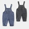 Chaqaloq uchun denim kombinezonlar Bahor Kuz Chaqaloq Modasi Shimlar O'g'il bolalar uchun Yoqimli Shimlar Koreyscha Uslub Bolalar Kiyimi Trend Qizlar uchun Kombinezonlar