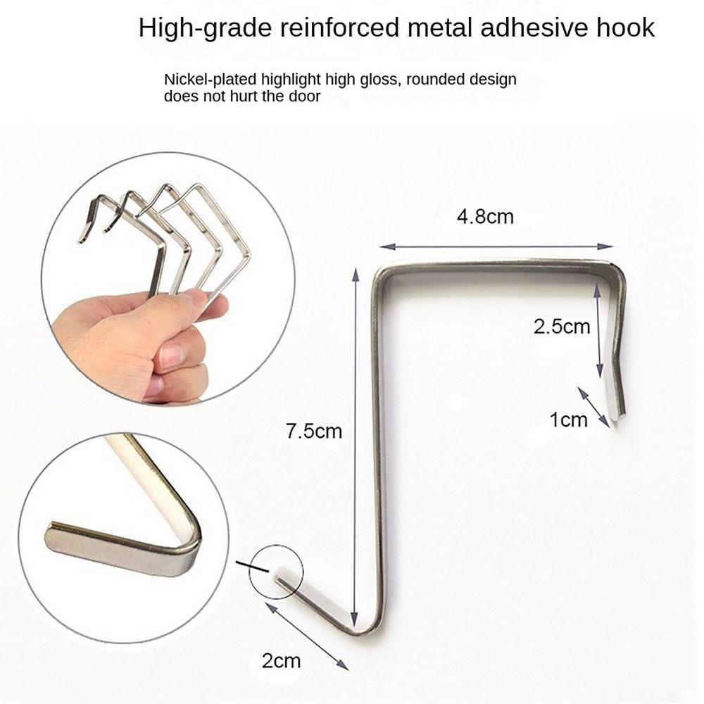 5/10 Pockets Hanging Bag with 2/4 Hooks Storage Bag Shoe Underwear Hanging Holder  for Home Dorm