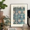 Уильям Моррис Музей Художественная выставка Художественный постер Аниме-постеры Липкая винтажная комната Домашний бар Кафе Декор Кавайный декор комнаты
