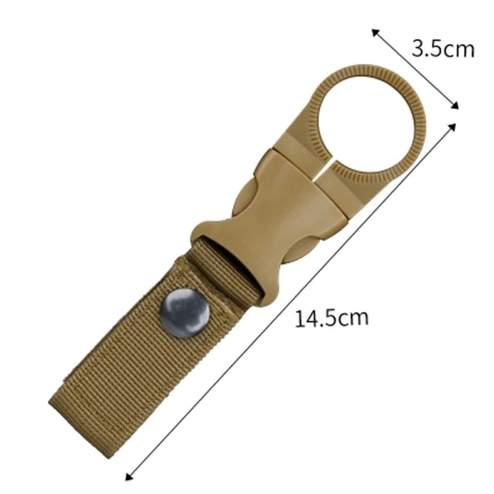 Buckle Water Bottle Holder Clip Nylon Webbing Buckle Water Bottle Buckle Hook Carabiner Belt